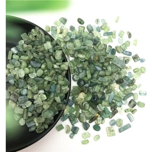 Drop Shipping 50g 5-10mm Irregular Blue Green Natural Apatite Crystal Stone Rough Mineral Healing Natural Stones and Crystals