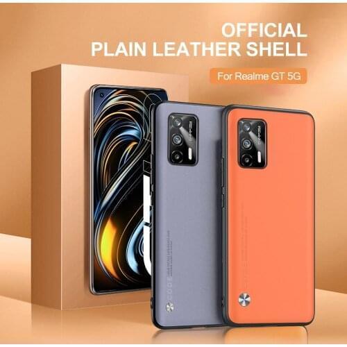 Luxury Leather Case For Realmy Realmi Realme GT G T Neo 5G 6.43" Shockproof Funda On RealmeGT Soft TPU Bumper Shockproof Coque