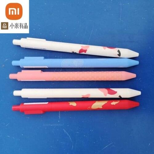 Xiaomi youpin letter pen lucky koi creative gel pen set student press black pen company school procurement pen