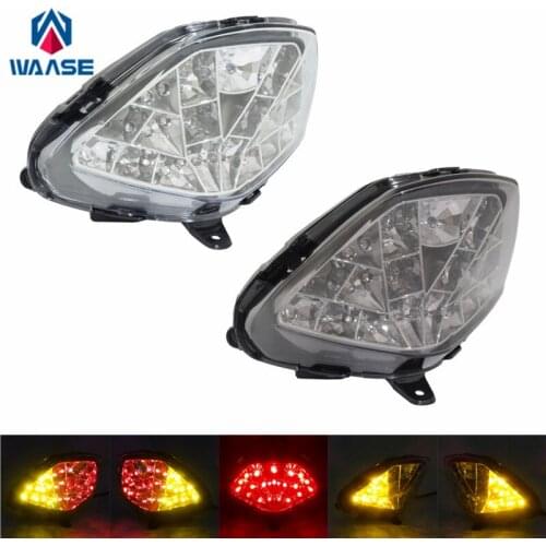 Waase For Honda CBR300R CB300F 2014 2015 2016 2017 2018 2019 E-Mark Tail Light Brake Turn Signals Integrated LED Light