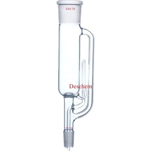 250ml Glass Soxhlet Extractor Body Top 40/38 Female Joint Bottom 24/40 Cone