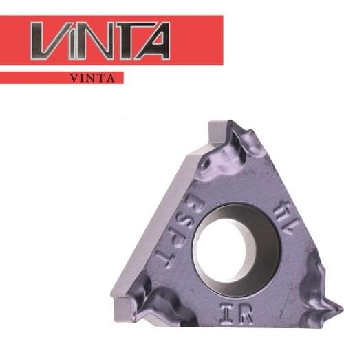 Free shipping threading turning insert 16ERM 3.00ISO IC908 55angle the best quality CNC tungsten carbide cutting tools 10pcs/lot