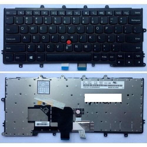 US Black Without Backlight New English keyboard For Lenovo For IBM x240 x240s x240i X250 X260S X230S X270 With pointing sticks