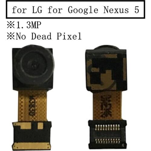 For LG for Google Nexus 5 D820 D821 Front Camera Second Small Facing Camera Module 1.3MP Flex Cable Replacement Repair Parts