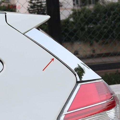 For Nissan X-Trail 2014-2020 High-quality ABS Chrome car rear window trim rear window side trim Anti-scratch car accessories