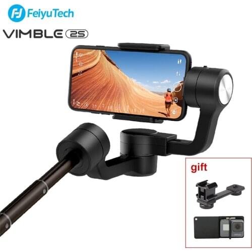 FeiyuTech Vimble 2S Gimbal Smartphone Stabilizer 3-Axis Extension For IPhone Huawei Xiaomi Stabilisateur Smartphone Samsung S8