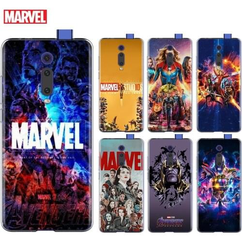 Marvel Avengers Assemble For Xiaomi Redmi 9I 9T 9A 9C 9 Prime 8A 8 7A 7 6A 6 5 5A 4X PRO Plus Transparent Soft Phone Case