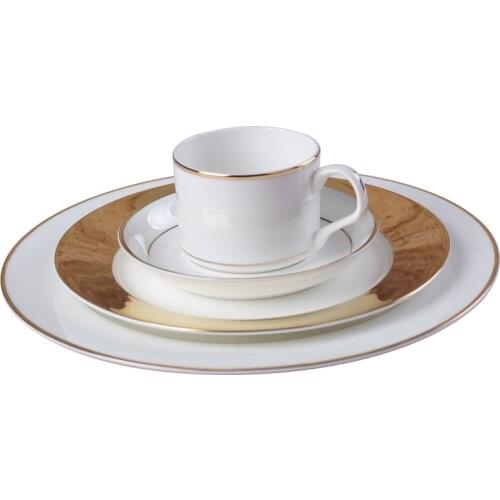 Hotel Supplies Tableware European Ceramic Phnom Penh Meal Plate Steak Plate Sample Room Decoration Set