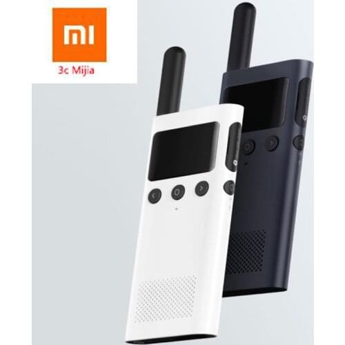 Original Xiaomi Smart Walkie-talkie 1S With FM Radio Smart Phone APP Location Sharing Speed Team Dialogue Smart Home HOT