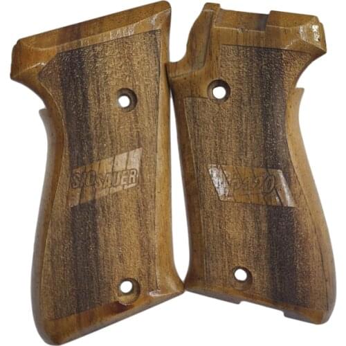 Sig Sauer P220 Pistol Grip Handmade From Walnut Wood