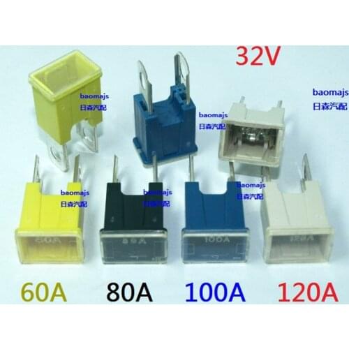 32V Power generator fuse 60A 80A 100A 120A fuse wire for Toyota Prado Corolla Vios RAV4