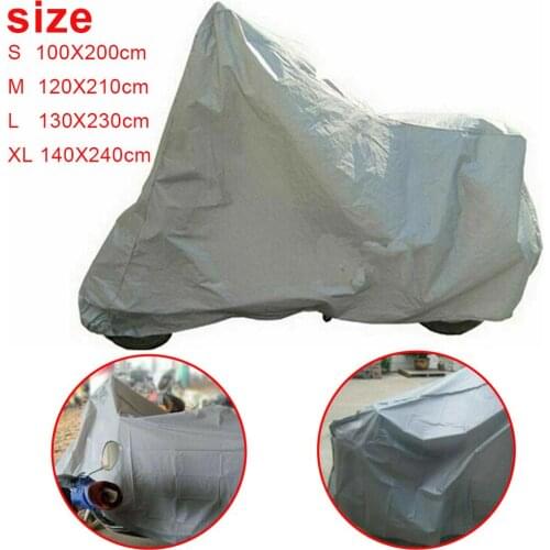 Protective Dust Waterproof Cover For Motorcycle Street Bikes Outdoor Indoor Protect Your Motorcycle Against Rain Tools