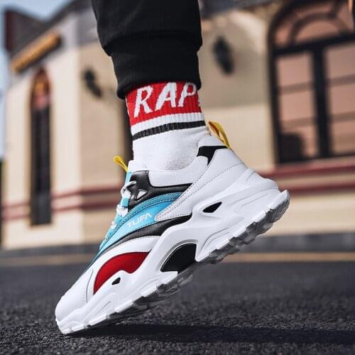 Sale espadrilles casual trainers shoe on fashion shoes spring white 39 sport leather mens Sneaker de cuero hot hombre causal s