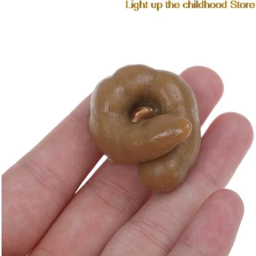 Realistic Gross Poo Waste Turd Fake Poop Joke Dirty Trick Novelty Funny Props Model Toy Prank Trick Practical Gag Toys
