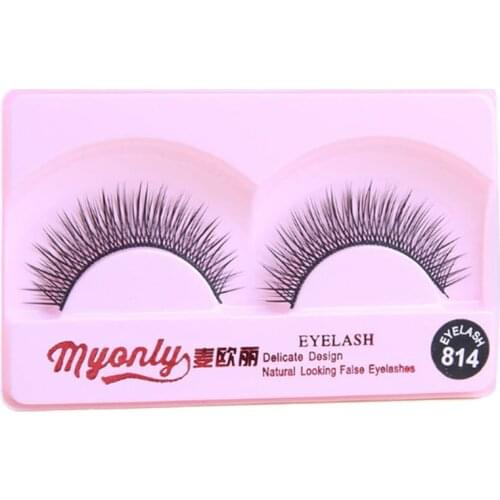 MY ONLY Makeup Eyelashes 3D Mink Lashes Fluffy Soft Wispy Volume Natural Long Cross False Eyelashes Eye Lashes Reusable Eyelash