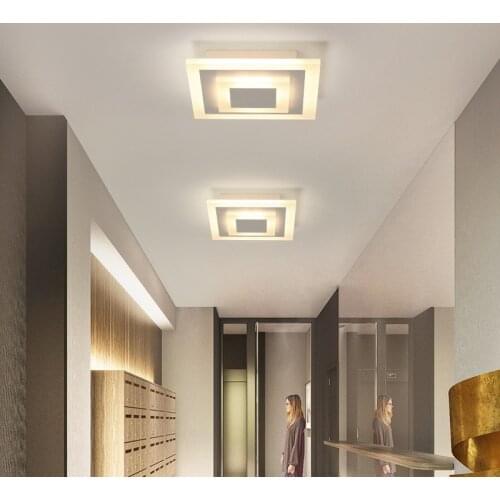 Entrance hallway lamp Simple modern creative staircase hallway corridor light light luxury cloakroom Nordic ceiling lamps