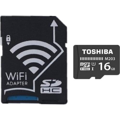 High Speed Wifi SD Card Adapter With Micro SD Card 8GB 16GB 32GB Equal To Wifi SD Card