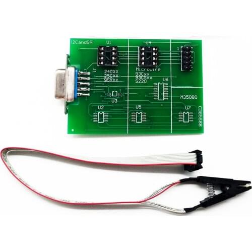 Xprog UPA USB V1.3 Programmer Eeprom Board UPA USB Adapter with Soic 8 Sop8 Test Clip for Free Shipping