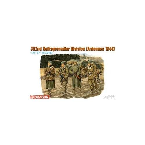 1/35 scale model Dragon 6115 Germany No. 352 National Grenada Soldier Arden 1944