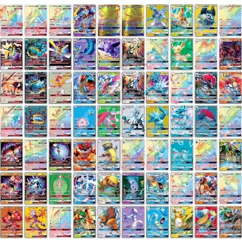 200 Pcs Pokemon Cards GX Tag Team Series English Version No Repeat Battle Carte Tadirng Game Collection Card Toys Children Gift