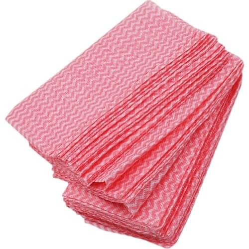 2021 80Pcs/lot Washing Dish Towel Environmental Disposable Magic Kitchen Cleaning Cloth Tool Non-stick Towel Bag Oil Wiping Rags
