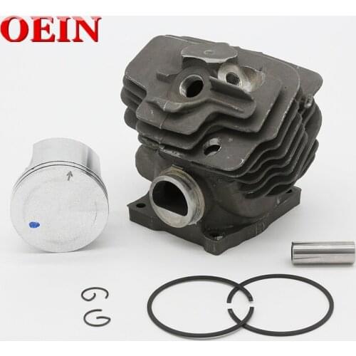 52mm Cylinder & Piston Ring Pin Circlips Kit Fit For STIHL MS382 MS 382 Gas Chainsaw Engine Replacement Parts