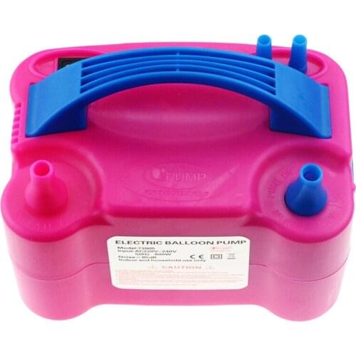 600W High Voltage Double Hole AC Inflatable Electric Balloon Inflator Pump Air Balloon Pump Portable Air Blower