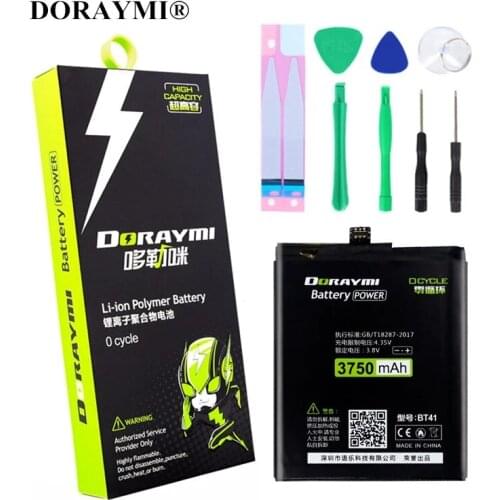 DORAYMI BT40 BT41 Battery for Meizu MX4 Pro MX4pro M460 M461 Phone Batteries High Capacity Li-Polymer Replacement Bateria