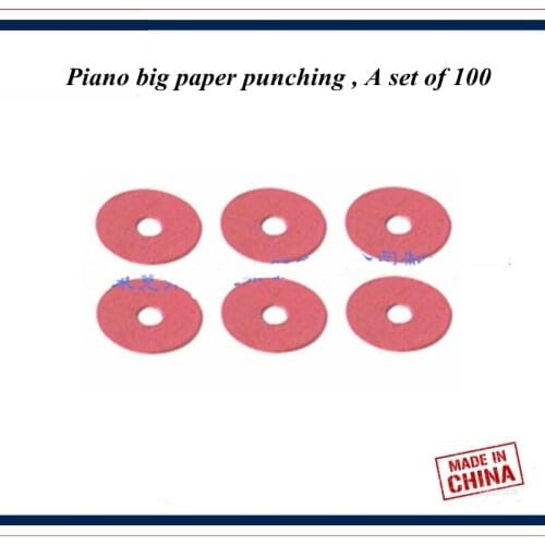 Piano tuning tools accessories - Piano big paper punching , A set of 100 - Piano Repair parts