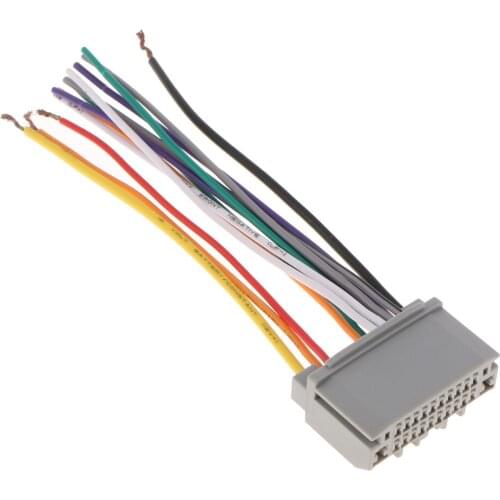 Car Stereo CD Player Factory Wiring Radio Plug For Jeep Wrangler Compass