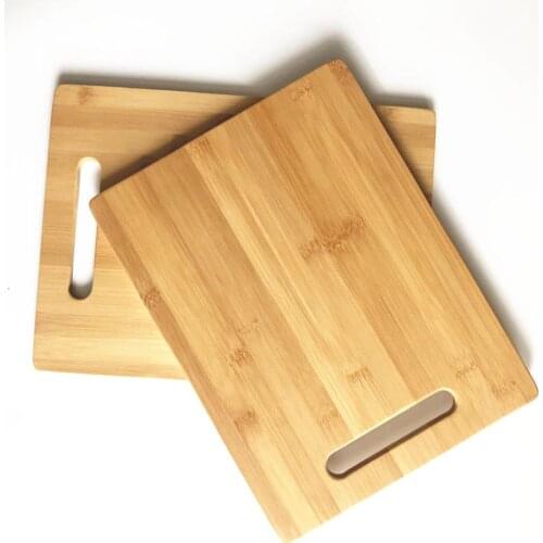 Bamboo Kitchen Cutting Board with Handle 2Pcs/Set