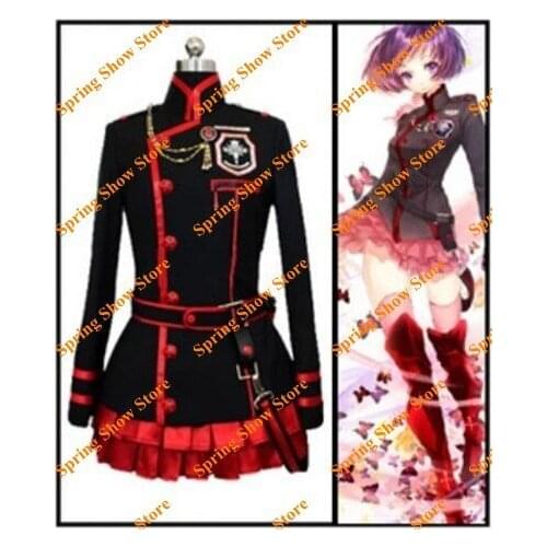 Free Shipping D.Gray-man Heroine Lenalee Lee Custom Made Uniform Anime Cosplay Costume Original Edition