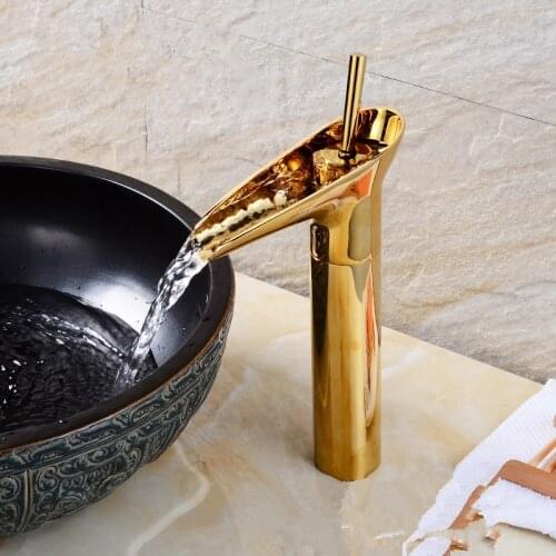 JINGYILE Gold Bath Faucets