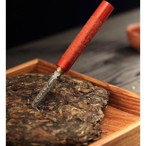 Wood Tea Knife Ceremony Prying Handmade Simple Vintage Chinese Green Oolong Black Puer Tea Knife Home Te Verde Chino Teaware DG5