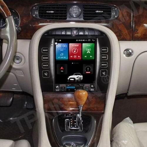 6+128GB Tesla Screen Multimedia Android 10 Player Auto Radio Stereo Receiver For Jaguar S-TYPE GPS Navi Video Receiver Head Unit