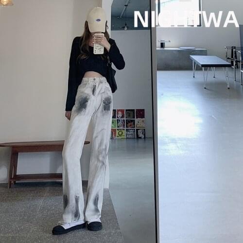 NIGHTWA Womens High Jeans