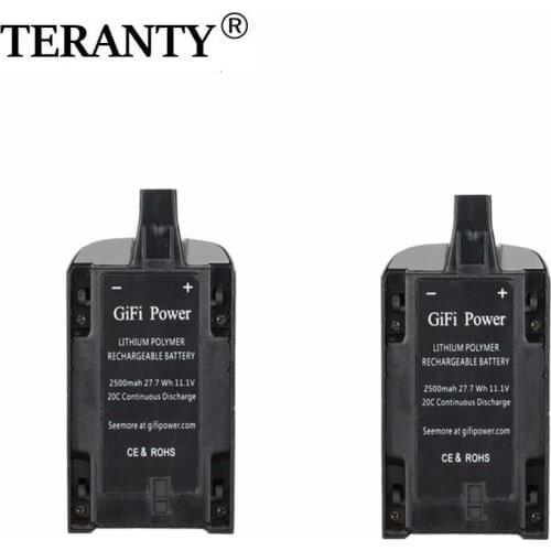 Original Battery 11.1V 2500mAh 20C 27.7Wh For Parrot Bebop Drone 3.0 11.1v Lipo Battery Drone Backup 11.1v Rechargeable Battery