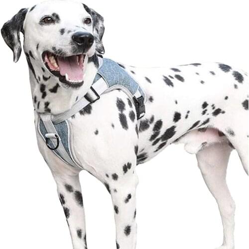 No Pull Dog Harness Adjustable Soft Padded Outdoor Pet Vest Breathable Chest Reflective Harnesses for Small Medium Large Dogs