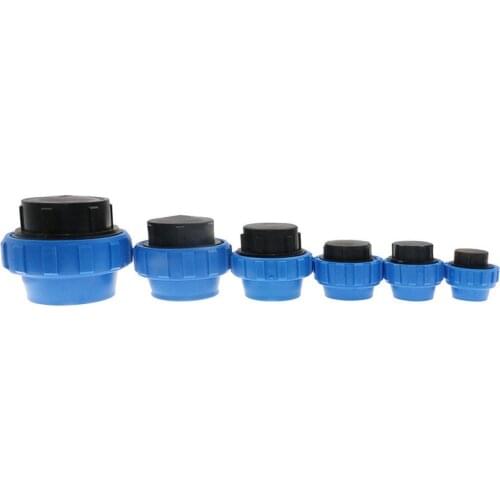 1pc HDPE Compression End Caps Plastic PP Water Stop Irrigation Pipe Quick Connector Micro Sprinkler Fittings Plug