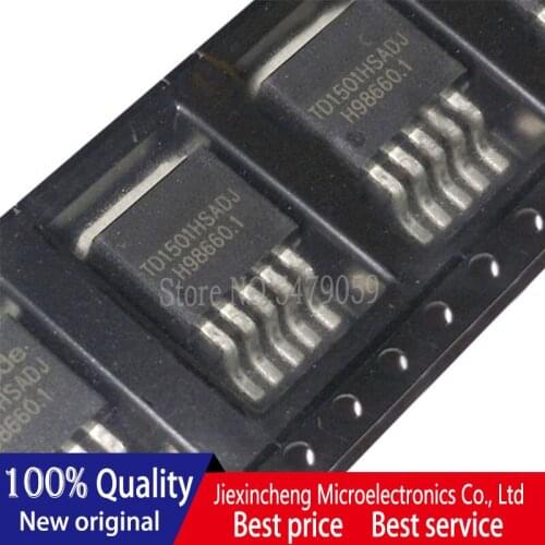 10pieces TD1501HSADJ TD1501 TD1501H TO263 Power management IC 33A60V New original