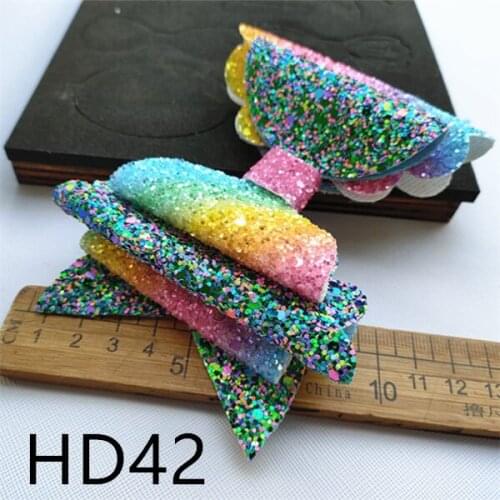 5inch custom big bow cutting die wooden mold HD42