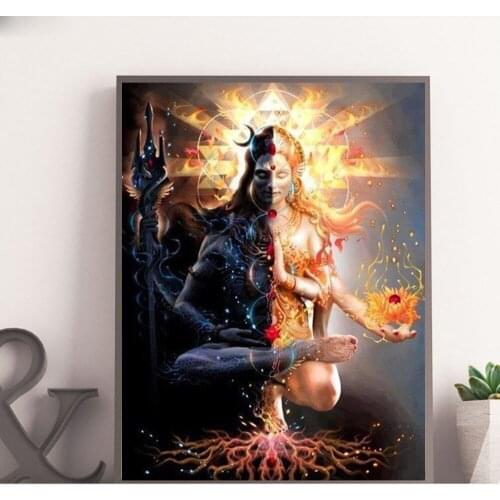 Alhha God Canvas Painting Classical Religion Poster Christian Home Room Decor Wall Art Prints Islamic Decoration Frameless