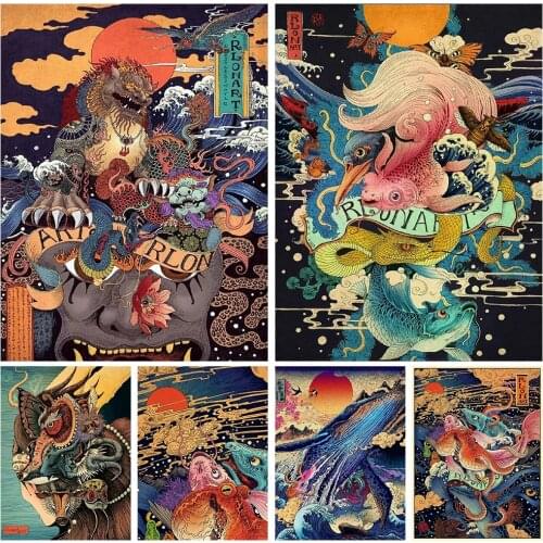 Diamond Painting 5D DIY Personality Retro Painting Exquisite Home Rhinestone Cross Stitch Decorative Paintings Can Be Customized