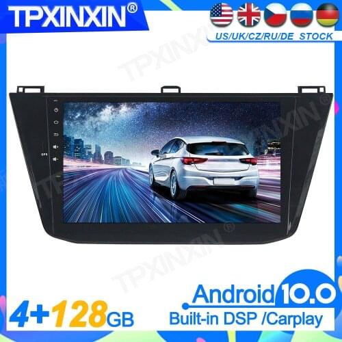 4+128G Android For Volkswage / VW Tiguan 2016+ Headunit Car Multimedia Player Auto Radio Tape Recorder GPS Navigation DSP IPS