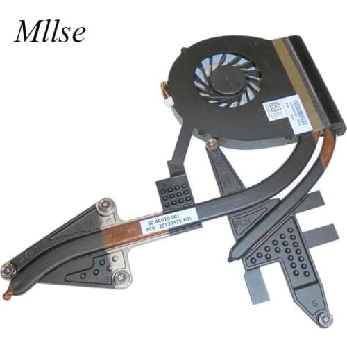 Free Shipping 0G7Y4Y GENUINE for Dell Vostro 3700 v3700 Cooling Fan & Heatsink Assembly Radiator Cooler G7Y4Y