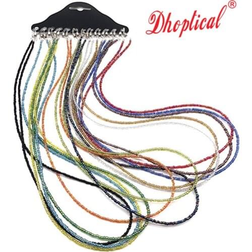 Eyeglasses chain ,sunglasses reading glasses chain Acrylic material 12pcs wholesale mix color