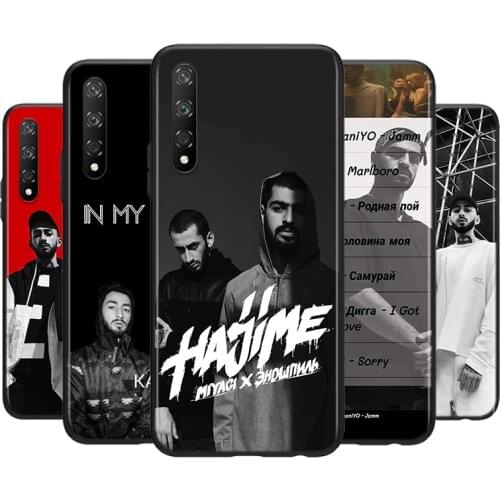 Silicone Cover Miyagi & Andy Panda For Huawei Y9S Y6S Y8S Y8P Y9A Y7A Y7P Y5P Y7 Y6 Y5 Pro Prime 2019 2018 Phone Case