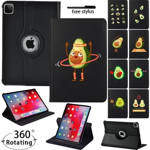 360 Rotation PU Leather Case for Apple IPad Air 4 10.9"/Air 3 10.5"/Air 1/2 Smart Tablet Cover with Stand Function Flip Cases