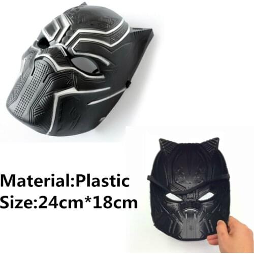 Halloween Civil War Black Mask Superhero Anime Movie Surroundings Cos Masks