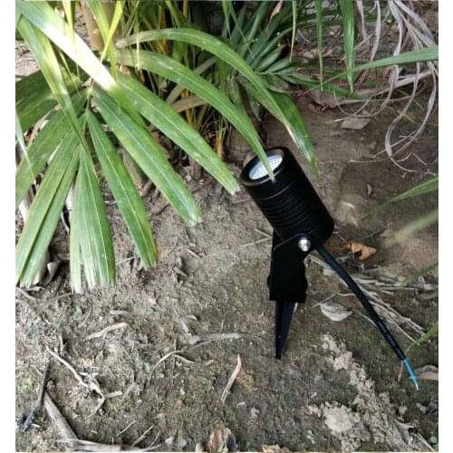 New Style Dimmable COB Garden Lawn Lamp Light 220V 110V 12V Outdoor LED Spike Light 5W CREE Path Landscape Waterproof Spot Bulbs